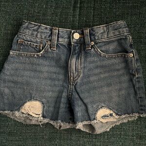 Denim Distressed Women's Shorts